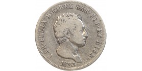 5 Lires Charles Félix - Italie Argent - Sardaigne