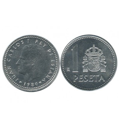 1 Peseta Juan Carlos Espagne