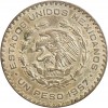 1 Peso Mexique Argent