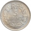 5 Francs Lavrillier Aluminium - Variété 9 Ouvert