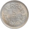 5 Francs Lavrillier Aluminium - Variété 9 Ouvert