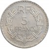 5 Francs Lavrillier Aluminium - Variété 9 Fermé