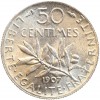 50 Centimes Semeuse Argent