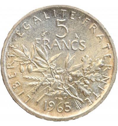 5 Francs Semeuse Argent