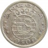 20 Escudos - Angola Argent