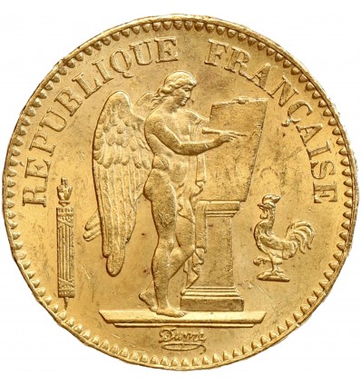 20 Francs Génie Troisième République