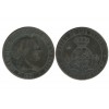 2 1/2 Centimos Isabelle II Espagne