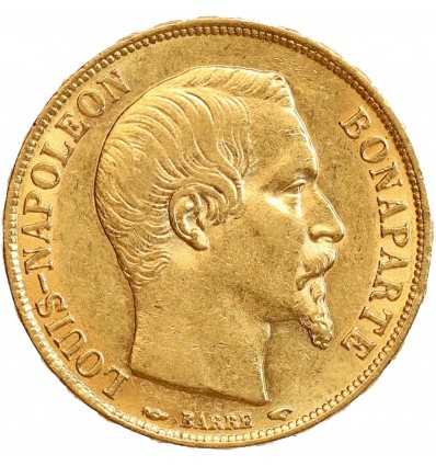 20 Francs Louis Napoléon Bonaparte