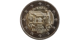 2 Euros Slovaquie 2023 - La Voie Postale Hippomobile