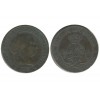 2 1/2 Centimos Isabelle II Espagne