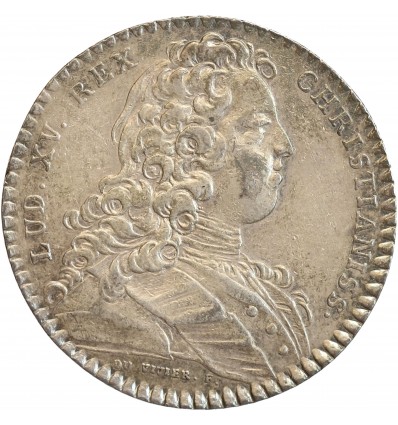 Jeton Corporation des Teinturiers Louis XV Argent