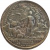 Jeton Corporation Poulaillers Jurés Vendeurs de Volailles Louis XIV Argent