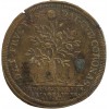 Jeton Ordinaire des Guerres Trésorier Paparel Louis XIV en Laiton