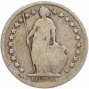 1/2 Franc Helvetia - Suisse Argent