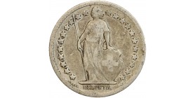 1/2 Franc Helvetia - Suisse Argent