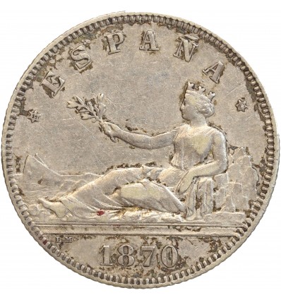 2 Pesetas - Espagne Argent