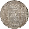 2 Pesetas Alphonse XII Espagne Argent