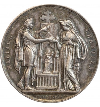 Médaille de Mariage - Mariage Chrétien