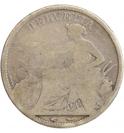 5 Francs Helvetia - Suisse Argent - Confederation