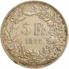 5 Francs Helvetia - Suisse Argent - Confederation