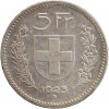 5 Francs Berger Suisse Argent - Confederation