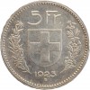 5 Francs Berger Suisse Argent - Confederation