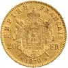 20 Francs Napoléon III Tête Laurée