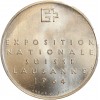 Module de 5 Francs Exposition Nationale de Lausanne Suisse Argent - Confederation