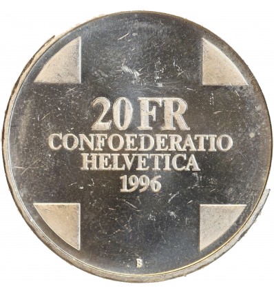 20 Francs Gargantua - Suisse Argent - Confederation