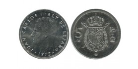 5 Pesetas Juan Carlos Espagne