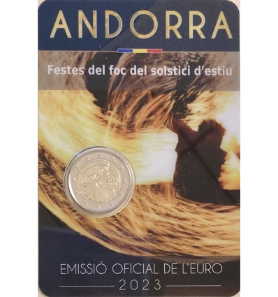 2 Euros Andorre 2023 - Solstice d'Eté