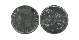 5 Pesetas Juan Carlos Espagne