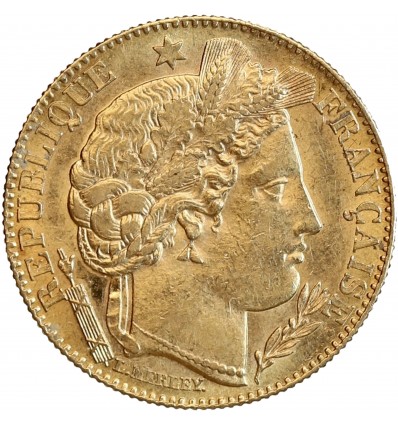 10 Francs Cérès Troisième République