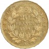 20 Francs Napoléon III Tête Nue