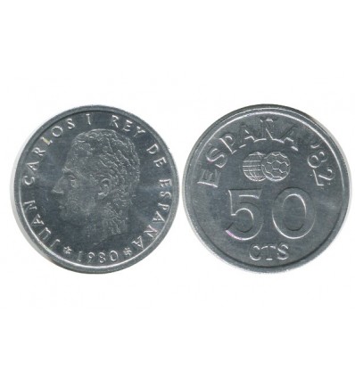 50 Centimes Juan Carlos Espagne