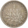 1 Franc Semeuse