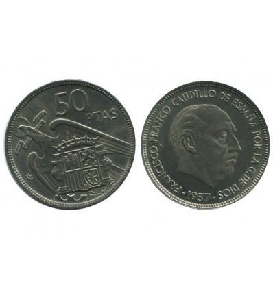 50 Pesetas Franco Espagne