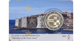 2 Euros Croatie 2023 BU - Adhésion à l'UE