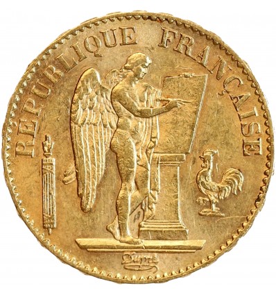 20 Francs Génie Troisième République