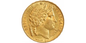 20 Francs Cérès Deuxième République