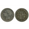 1 Peseta Alphonse XII Espagne Argent