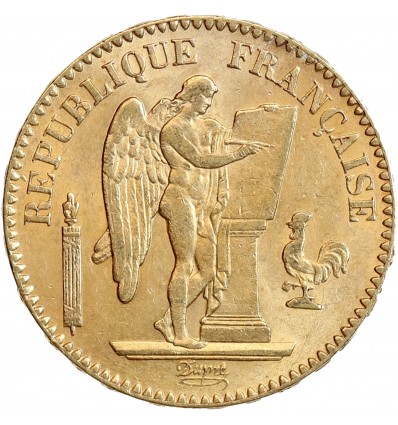 20 Francs Génie Troisième République