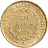 20 Francs Génie Troisième République