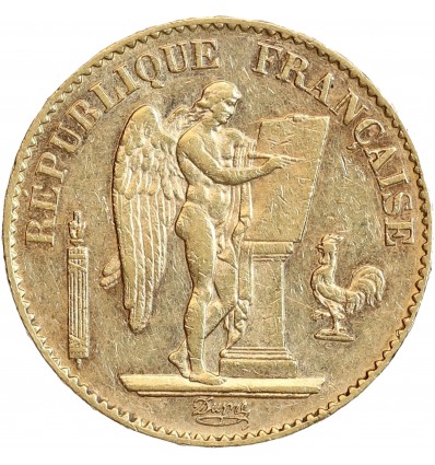 20 Francs Génie Troisième République