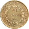 20 Francs Génie Troisième République