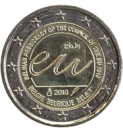2 Euros Belgique 2010 - Conseil de l'Union Européenne