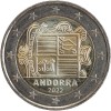 2 Euros Andorre 2022 - Armoiries