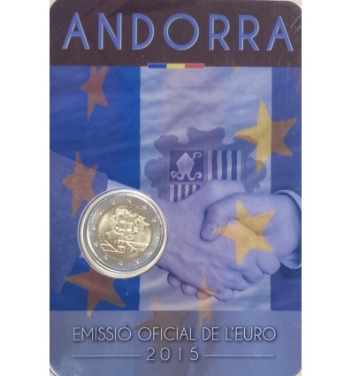 2 Euros Andorre 2015 - Accord Douanier