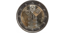 2 Euros Estonie 2018 - 100 ans des Pays Baltes