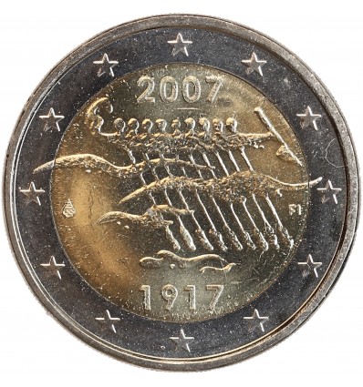 2 Euros Finlande 2007 - Indépendance